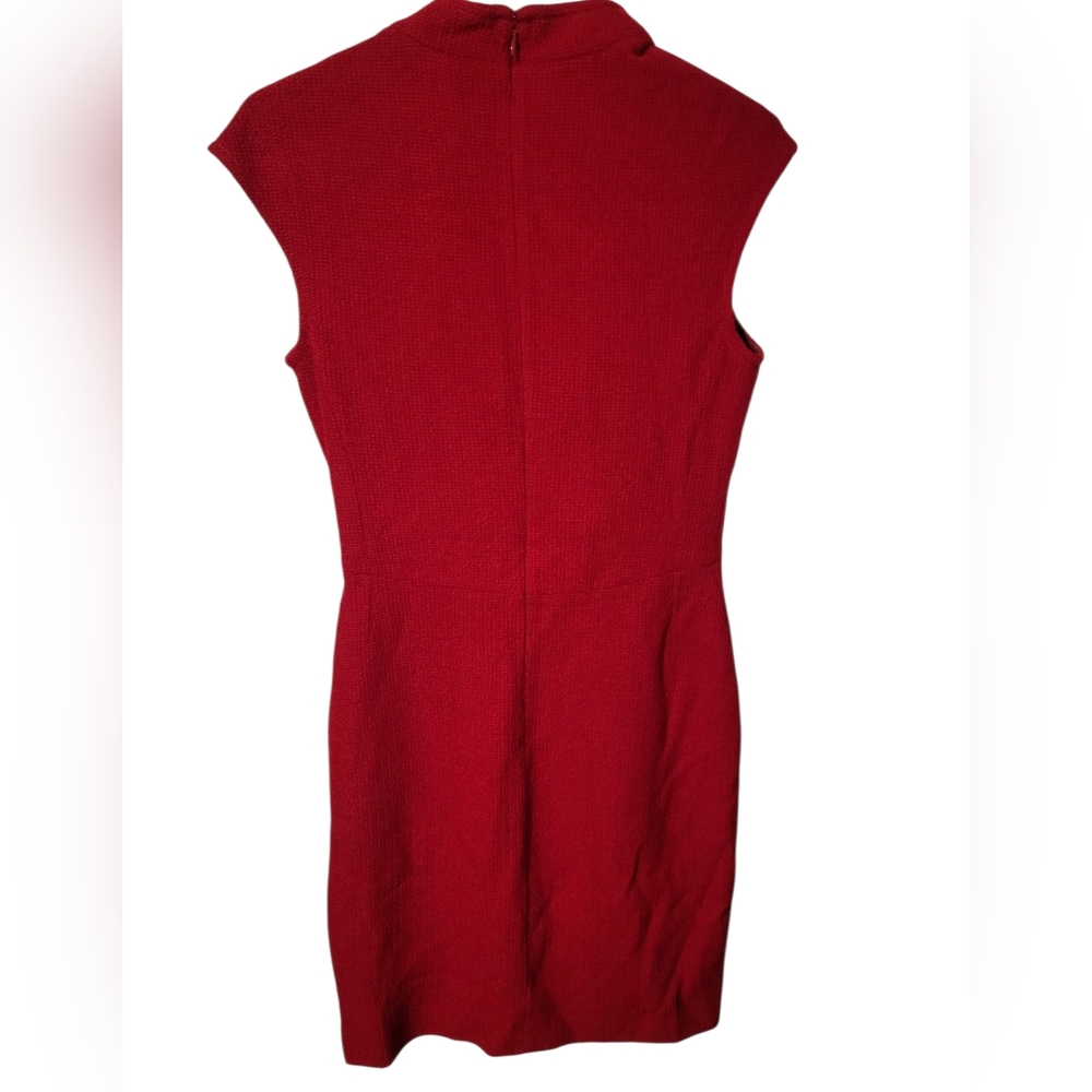 St. John Elegant Red Bow Women's Dress (SIze 6) - Picture 4 of 7